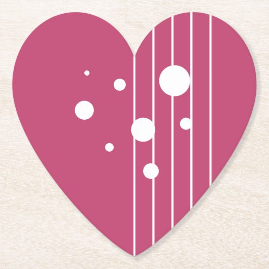 Plaats van liefde kartonnen onderzetters (Voorkant)