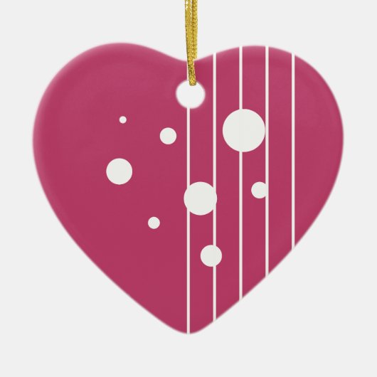 Plaats van liefde keramisch ornament (Voorkant)