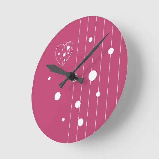 Plaats van liefde ronde klok (Hoek)