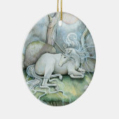 Plaats van Vrede Eenhoorn Ornament (Rechts)