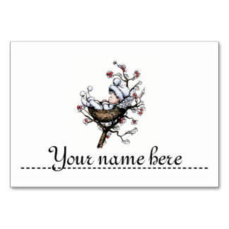 Plaats voor de kersttafel - kaart