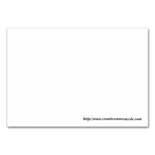 Plaats voor de kersttafel - kaart (Achterkant)