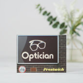 Plaats voor Sore Eyes Briefkaart (Staand voorkant)