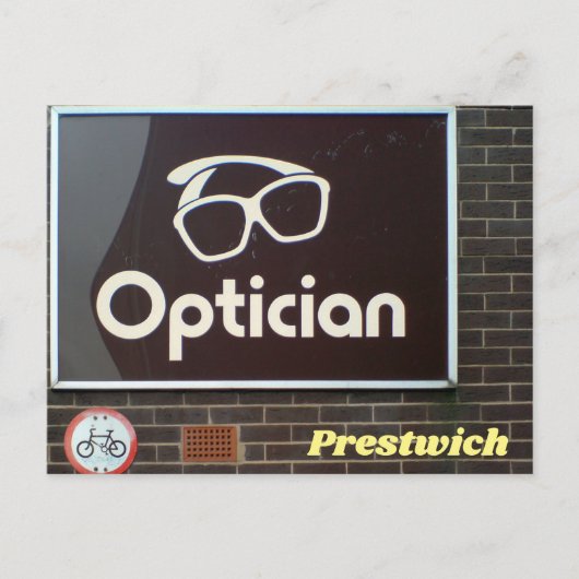 Plaats voor Sore Eyes Briefkaart (Voorkant)