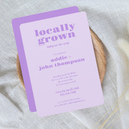 Plaatselijk gekweekte uitnodiging | Colorblock PAA
