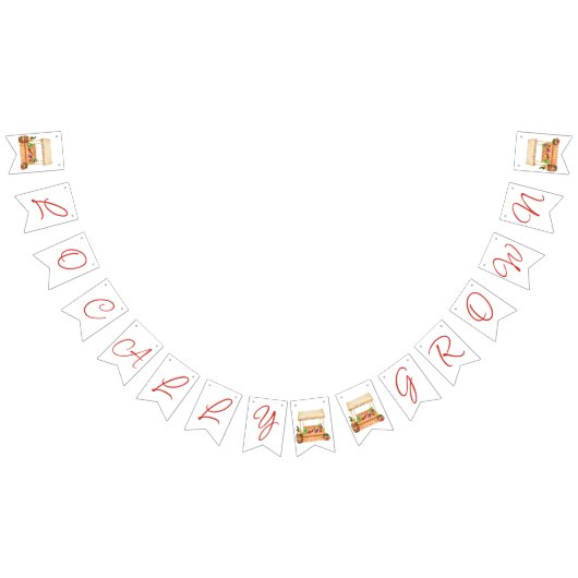 Plaatselijk geteeld, Baby shower van de landbouwma Vlaggetjes (Alle)