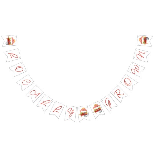 Plaatselijk geteeld, Baby shower van de landbouwma Vlaggetjes (Alle)