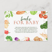 plaatselijk geteeld | Farmers Market Books voor Ba Informatiekaartje (Voorkant)