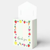 Plaatselijk geteelde Baby shower van de landbouwma Bedankdoosjes (Geopend)