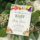 Plaatselijk geteelde Baby shower van de landbouwma Kaart