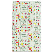 Plaatselijk geteelde Baby shower van de landbouwma Klein Cadeauzakje (Voorkant)