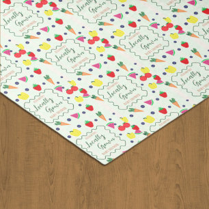 Plaatselijk geteelde Baby shower van de landbouwma Tissuepapier