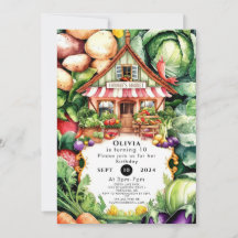 Plaatselijk geteelde boeren markt verjaardag