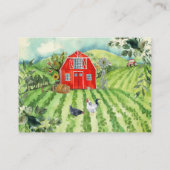 Plaatselijk geteelde boerenmarkt Baby | Boekaanvra Informatiekaartje (Achterkant)