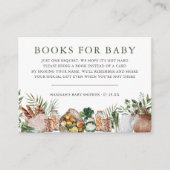 Plaatselijk geteelde boerenmarkt Baby | Boekaanvra Informatiekaartje (Voorkant)