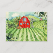 Plaatselijk geteelde boerenmarkt Baby | Luierloof Informatiekaartje (Achterkant)