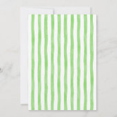 Plaatselijk geteelde landbouwers brengen baby show kaart (Achterkant)