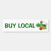 Plaatselijk kopen bumpersticker (Voorkant)