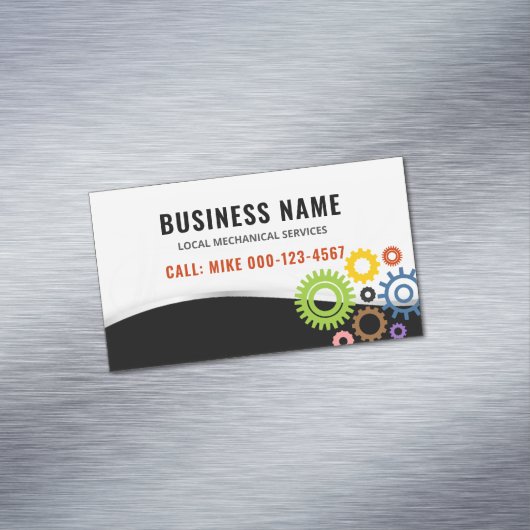 Plaatselijk Magnetisch Visitekaartje (Voorbeeld)