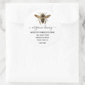 Plaatselijke etiketten van de biologische honingpo (Tas)