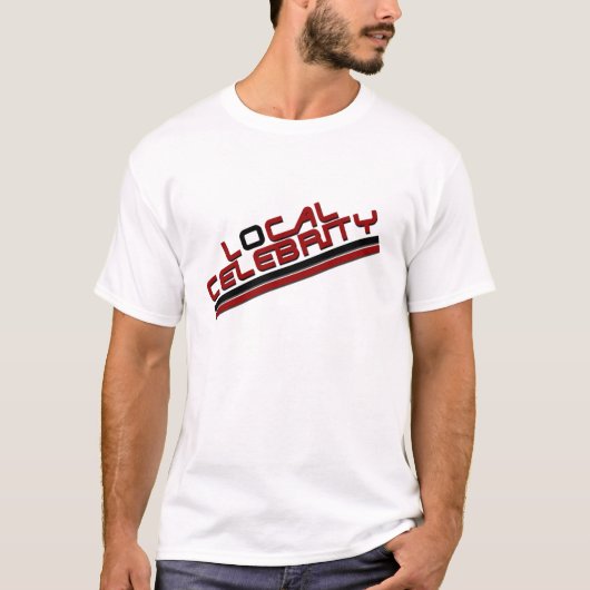 Plaatselijke feestdag rood t-shirt (Voorkant)