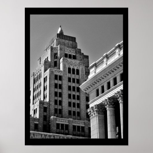 Plaatselijke gebouwen poster (Voorkant)