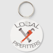 Plaatselijke pijpleidingen sleutelhanger (Voorkant)