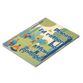 Plaatsen die ik liever zou zijn dan College Funny  Notitieboek (Linkerzijde)