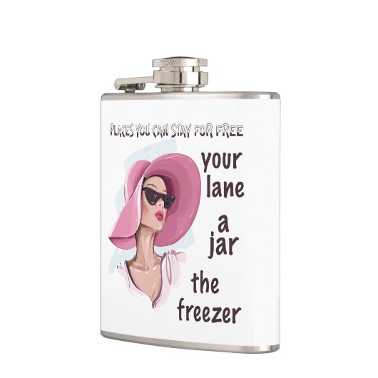 Plaatsen om gratis te verblijven heupfles (Links)