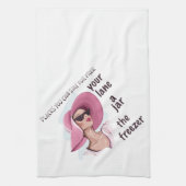 Plaatsen om gratis te verblijven theedoek (Verticaal)