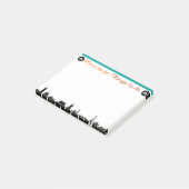 plaatsen om te gaan, dingen om post-it te doen post-it® notes (Schuin)