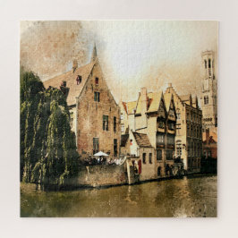 Plaatsen van interessante Afdrukbare Grafische ree Legpuzzel