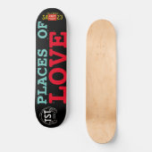 PLAATSEN VAN LIEFDE Skateboard (Voorkant)