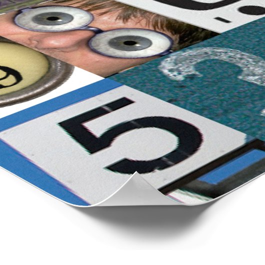 Plaatsen van Pi-Poster Poster (Hoek)