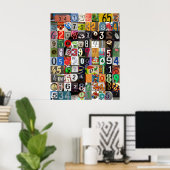 Plaatsen van Pi-Poster Poster (Thuiskantoor)