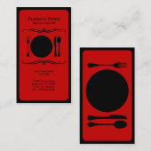 plaatsing van modellen visitekaartje (Voorkant / Achterkant)