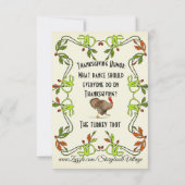 Plaatsingskaarten bedankkaart (Achterkant)