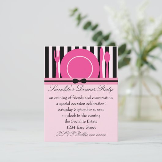  plaatsinstelling kaart (Staand voorkant)