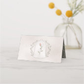 PLAATSKAART | Elegant Roos van Beauty Wedding Plaatskaartje (Achterkant)