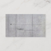 Plaatskaart Vrijgezellenfeest Wood Rustic Floral P Plaatskaartje (Achterkant)