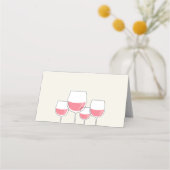 plaatskaarten met wijn en matzah plaatskaartje (Achterkant)