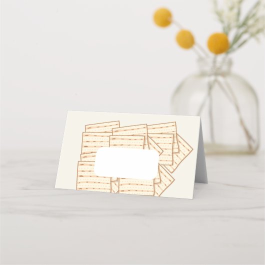 plaatskaarten met wijn en matzah plaatskaartje (Voorkant)