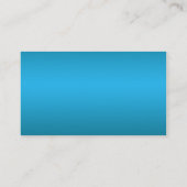 Plaatskaarten van Paars en Turquoise Floral Plaatskaartje (Achterkant)