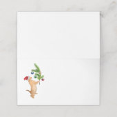 Plaatskaarten voor kerstmis Kitten Plaatskaartje (Buitenkant ongevouwen)