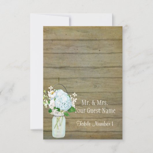 Plaatskartonnen Landelijke Muursteen met Blauwe Ho Kaart (Voorkant)