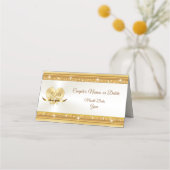 Plaatsnaamkaarten 50e trouwdag jubileum plaatskaartje (Achterkant)