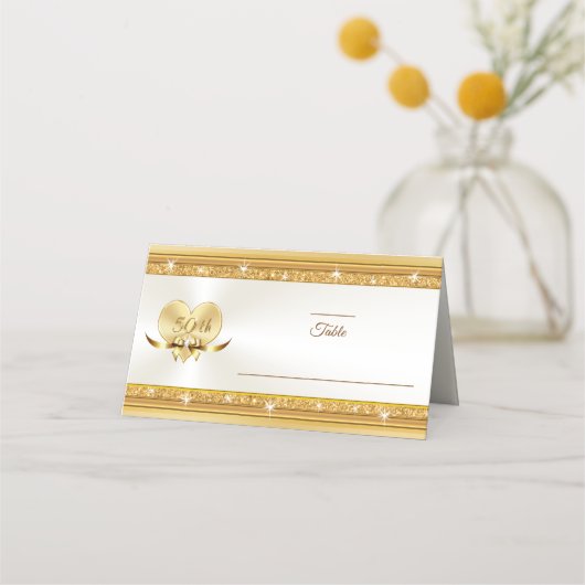 Plaatsnaamkaarten 50e trouwdag jubileum plaatskaartje (Voorkant)