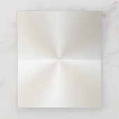 Plaatsnaamkaarten 50e trouwdag jubileum plaatskaartje (Binnenkant ongevouwen)