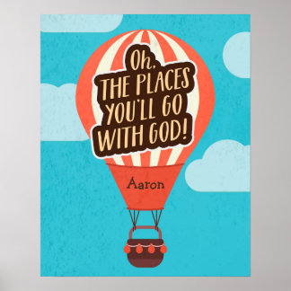 Plaatst u met God zult gaan Poster