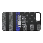 Plaatsvervangend Sheriff Distress Flag Case-Mate iPhone Case (Achterkant (Horizontaal))